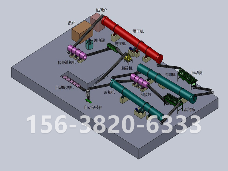 豬糞有機(jī)肥生產(chǎn)工藝流程